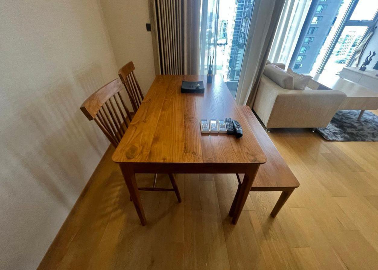 2 Bedroom Luxury Apartment 3 Min Walk From Bts Ekkamai Банкок Екстериор снимка